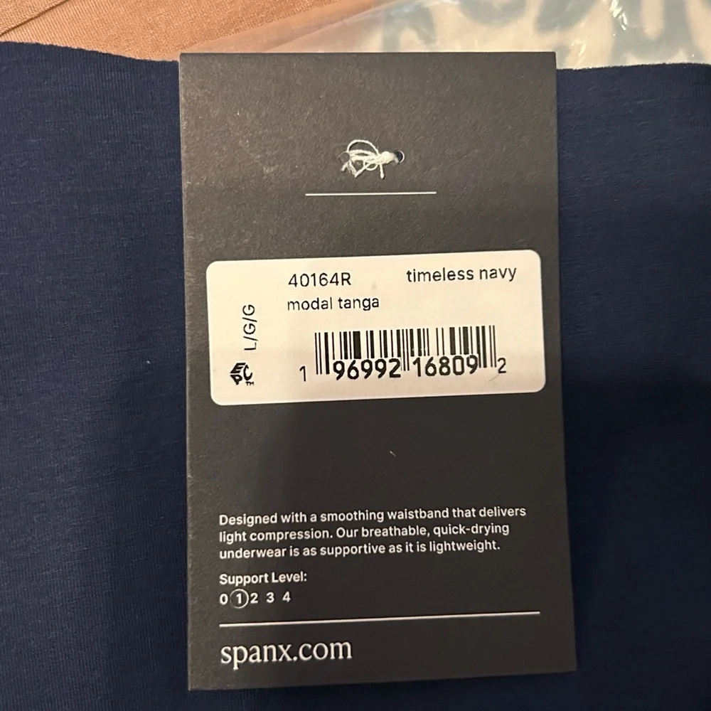 SPANXsupersmooth™ Undie‑tectable®
Modal Tanga panty Size Large - Picture 7 of 8